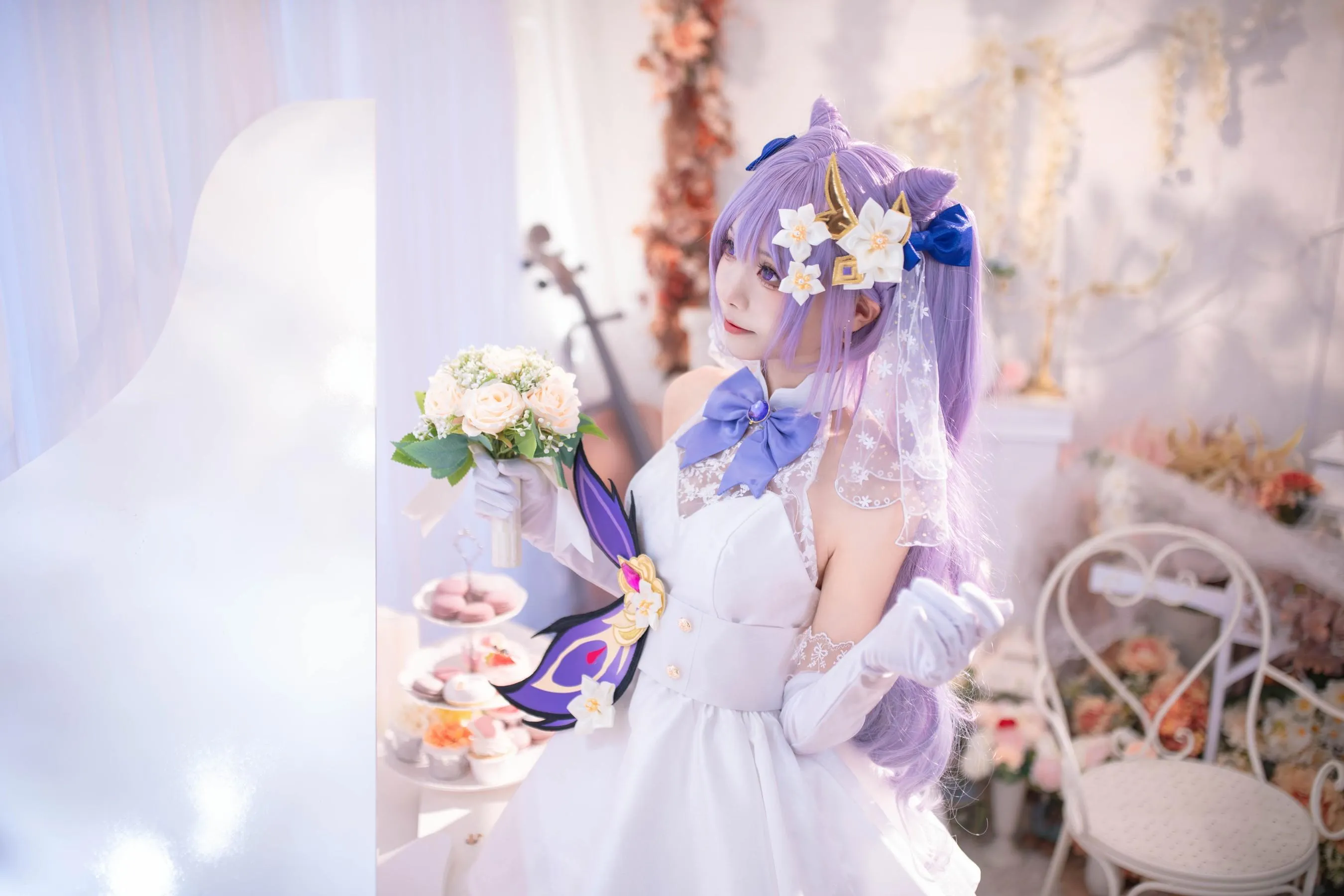 艾西aiwest – NO.02 刻晴花嫁 [40P]插图2